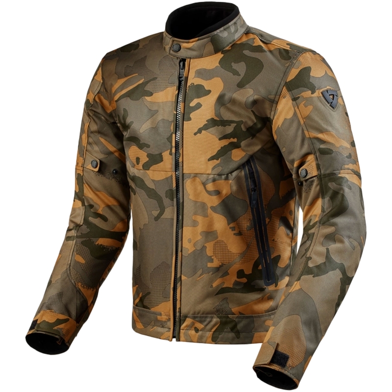 Veste de moto Revit Shade H2O camo-green
