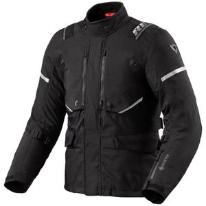 Veste de moto Revit Vertical GTX noir-argenté