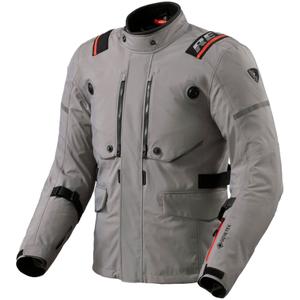 Veste moto Revit Vertical GTX gris foncé
