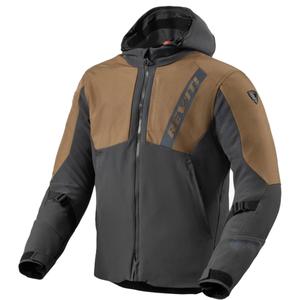 Veste moto Revit Potential GTX marron-gris
