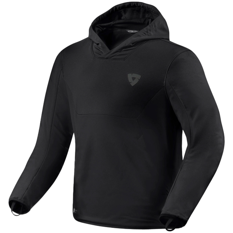 Sweat à capuche moto Revit Andon noir