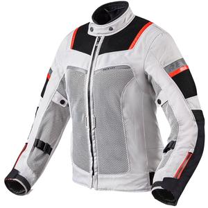 Revit Tornado 3 Women's Motorcycle Jacket Silver and Black (Veste de moto pour femmes) soldes