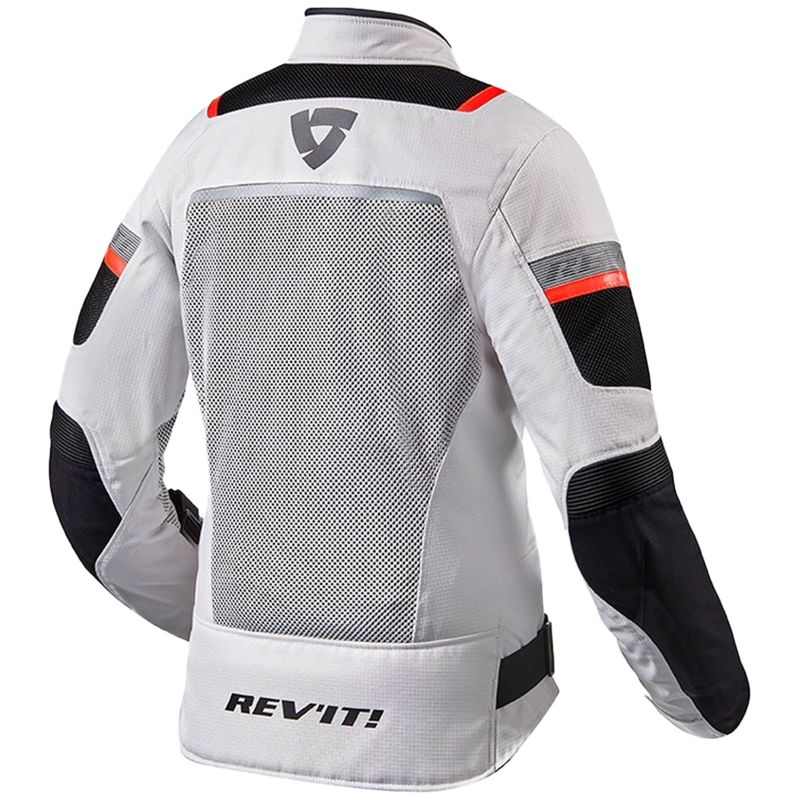 Revit Tornado 3 Women's Motorcycle Jacket Silver and Black (Veste de moto pour femmes) soldes