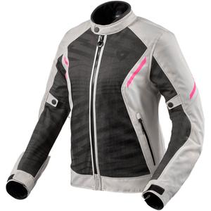 Veste de moto Revit Torque 2 H2O noir-gris pour femme