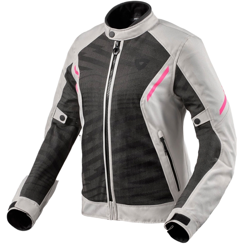Veste de moto Revit Torque 2 H2O noir-gris pour femme