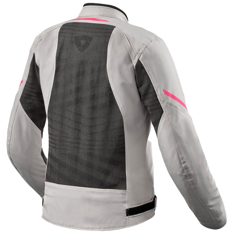 Veste de moto Revit Torque 2 H2O noir-gris pour femme
