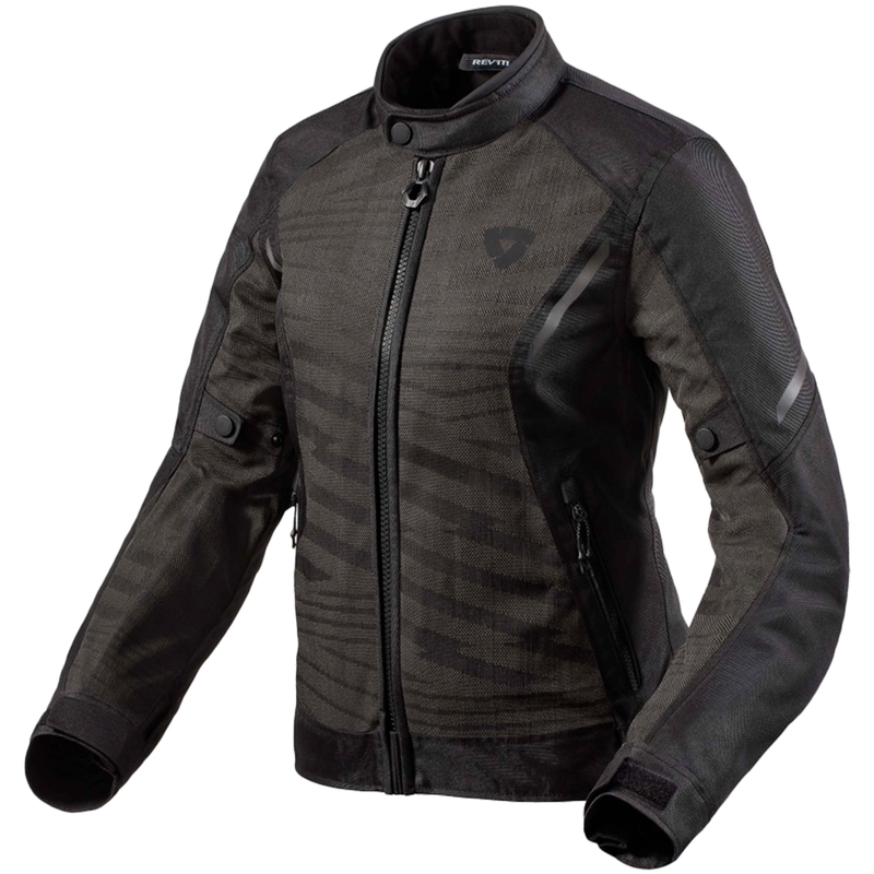 Veste moto Revit Torque 2 H2O pour femme noir-anthracite