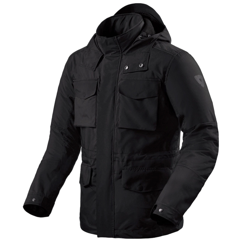 Veste moto Revit Triomphe 2 H2O noir