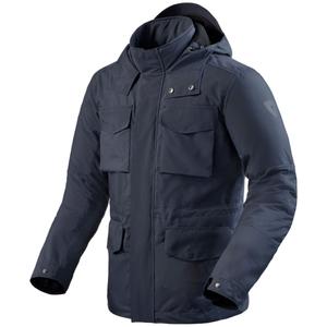 Revit Triomphe 2 H2O veste moto bleu foncé