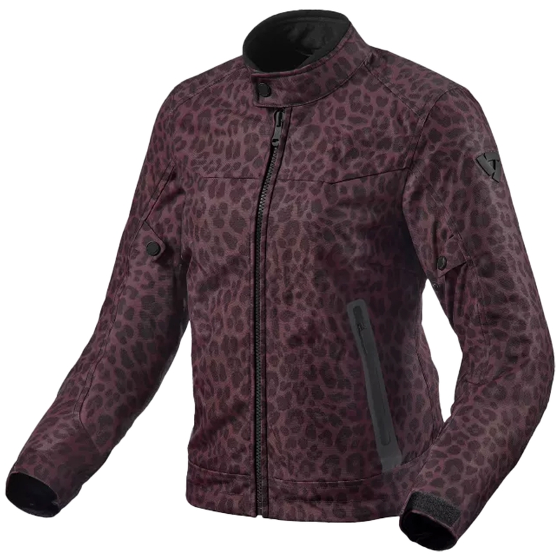 Veste de moto Revit Shade H2O pour femme Rouge