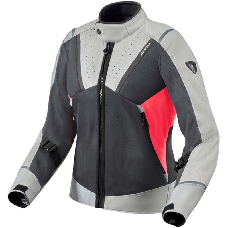 Veste moto femme Revit Airwave 4 gris-rose
