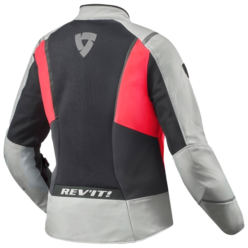 Veste moto femme Revit Airwave 4 gris-rose