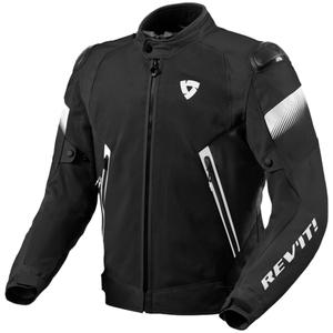 Veste moto Revit Control Air H2O noir et blanc
