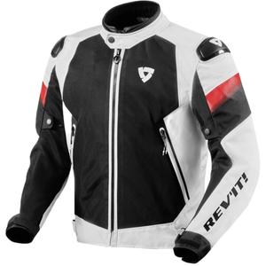 Veste moto Revit Control Air H2O noir et blanc