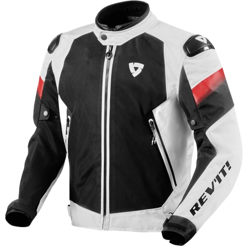 Veste moto Revit Control Air H2O noir et blanc