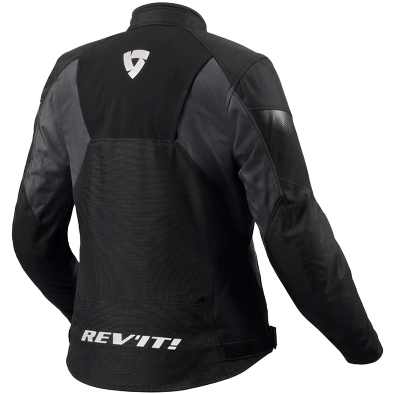 Veste moto Revit Control H2O pour femme noir-anthracite