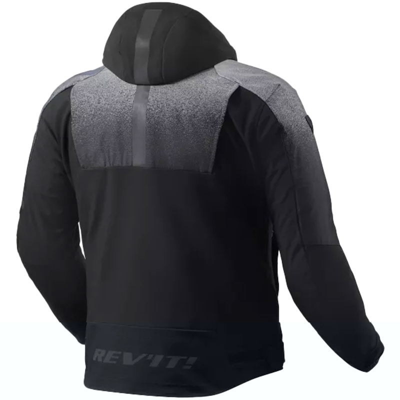 Veste moto Revit Epsilon H2O noir-gris