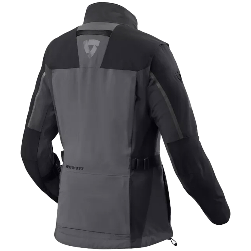 Veste de moto Revit Lamina GTX pour femme gris-noir