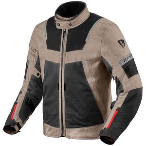 Veste moto Revit Tornado 4 H2O sable-noir