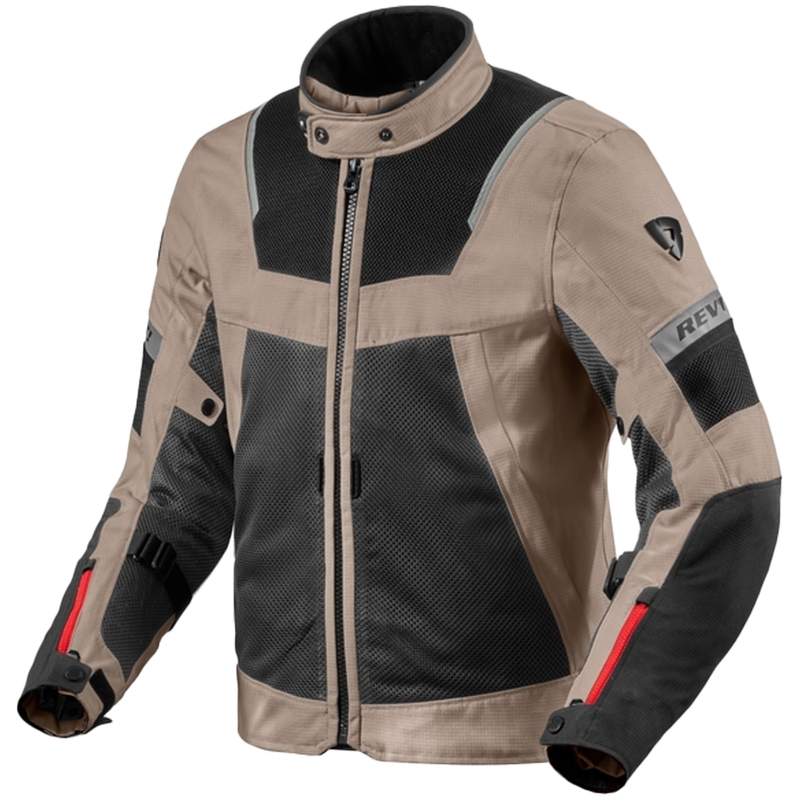 Veste moto Revit Tornado 4 H2O sable-noir