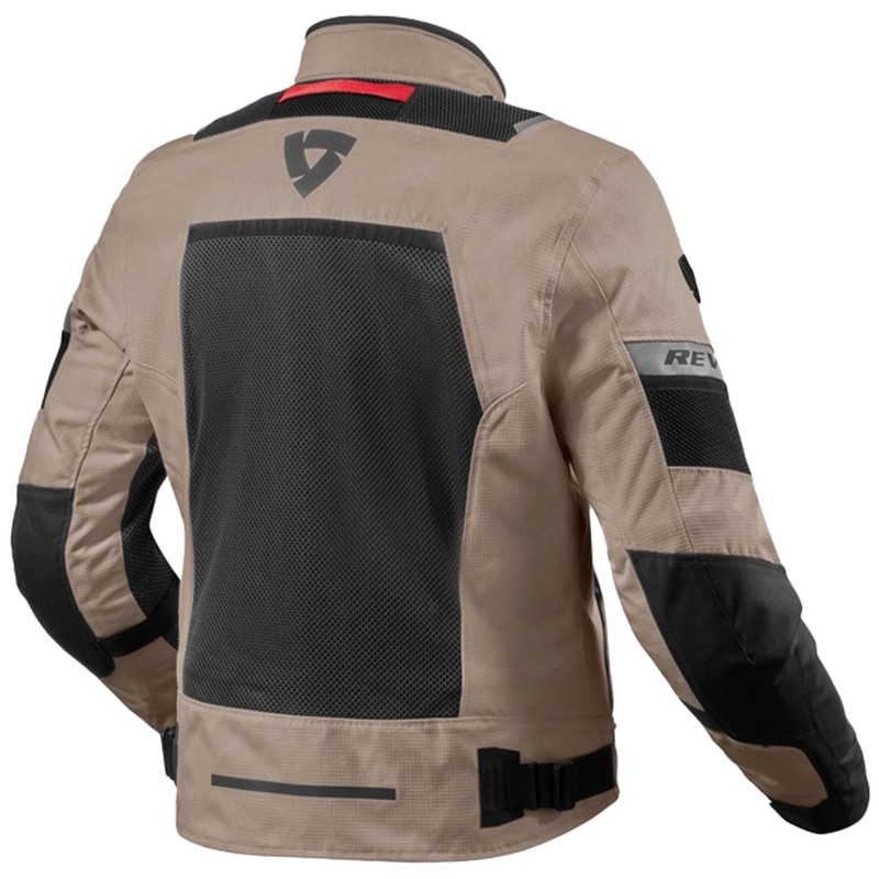 Veste moto Revit Tornado 4 H2O sable-noir
