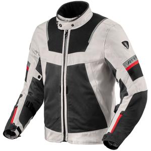 Veste moto Revit Tornado 4 H2O noir-argenté