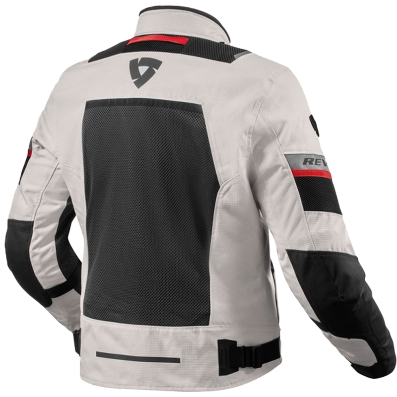 Veste moto Revit Tornado 4 H2O noir-argenté