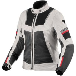 Veste de moto Revit Tornado 4 H2O pour femme gris-noir