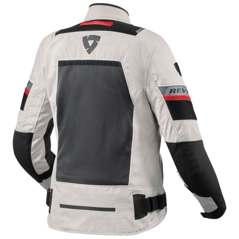 Veste de moto Revit Tornado 4 H2O pour femme gris-noir