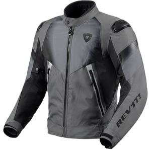 Blouson moto Revit Control H2O gris-noir
