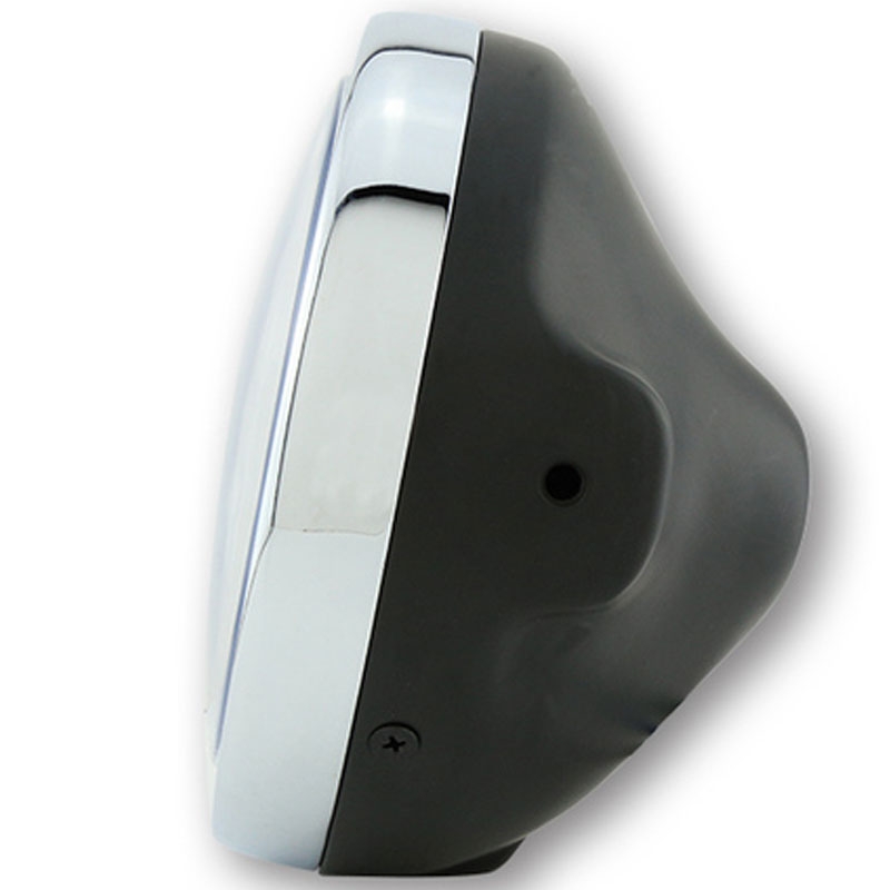 Phare Highsider Smart LTD 7 avec verre transparent noir