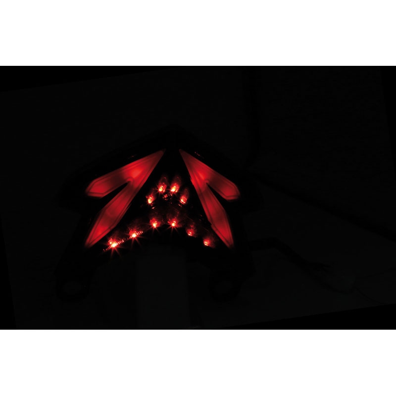 Feu arrière LED intelligent Highsider pour motos Kawasaki Ninja Zx-6 R, Z 800