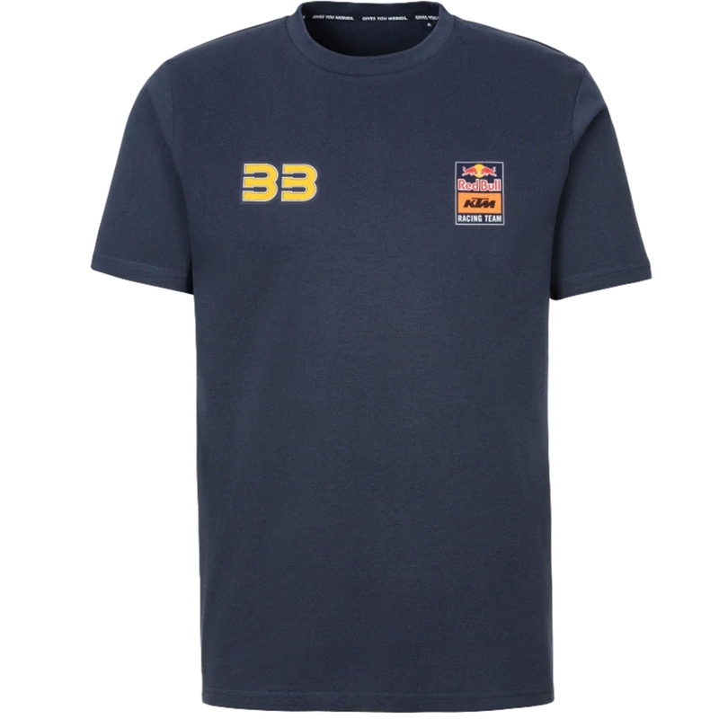 T-shirt KTM Brad Binder bleu foncé