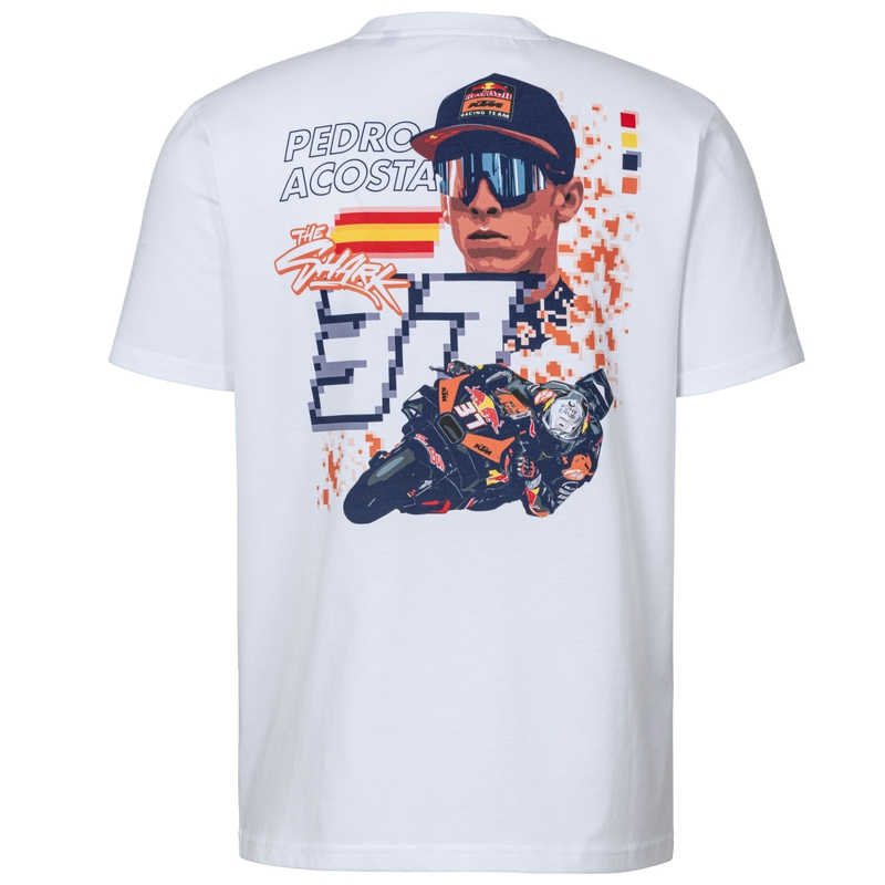 T-shirt KTM Pedro Acosta blanc