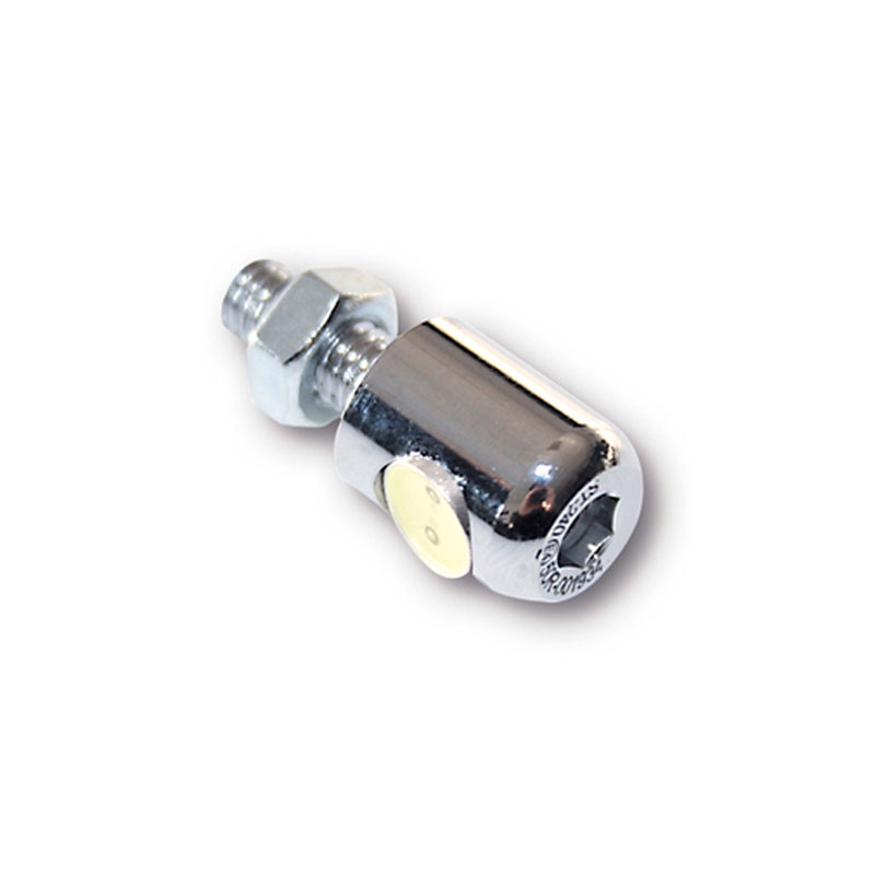 Éclairage de plaque d'immatriculation à LED Highsider Smart chrome