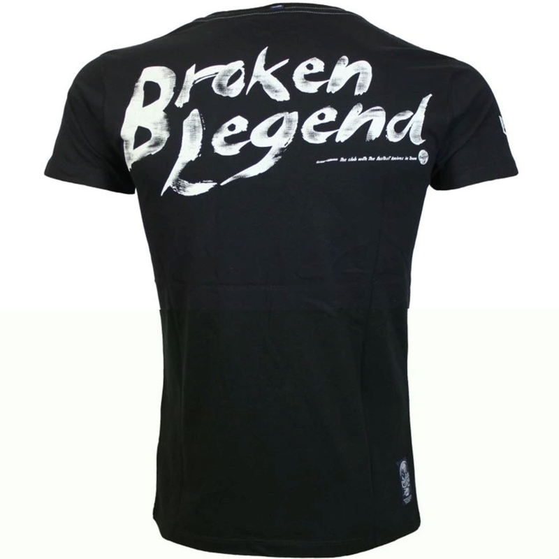 T-shirt Yakuza Premium Broken Legend - Barber Shop noir
