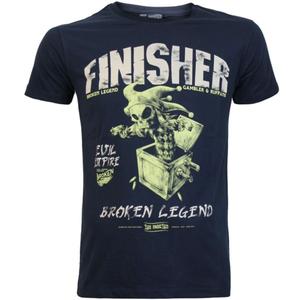 T-shirt Yakuza Premium Broken Legend - Finisher bleu foncé