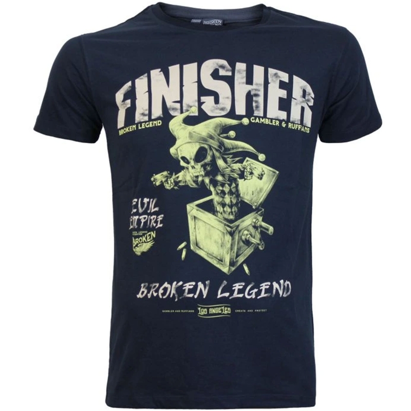T-shirt Yakuza Premium Broken Legend - Finisher bleu foncé