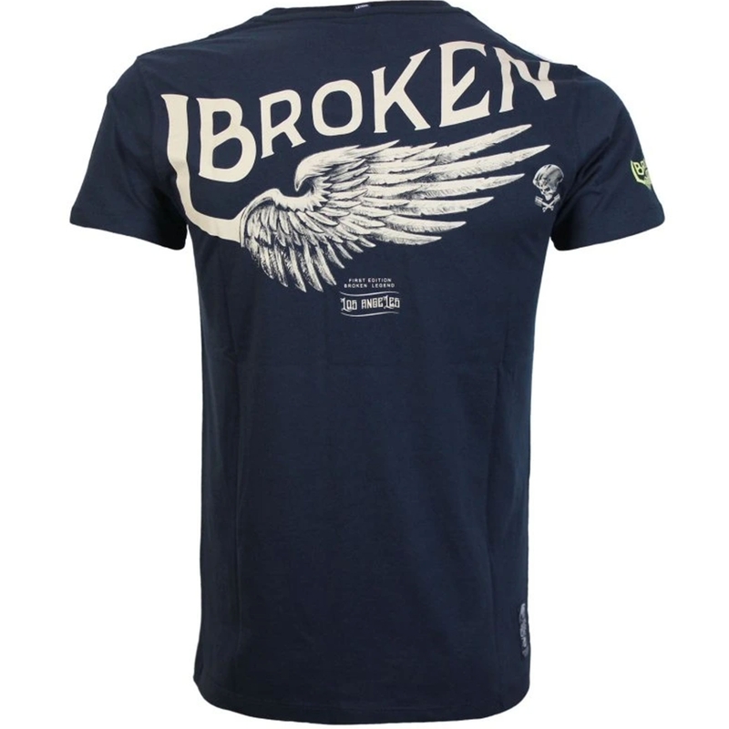 T-shirt Yakuza Premium Broken Legend - Finisher bleu foncé