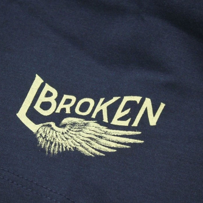 T-shirt Yakuza Premium Broken Legend - Finisher bleu foncé