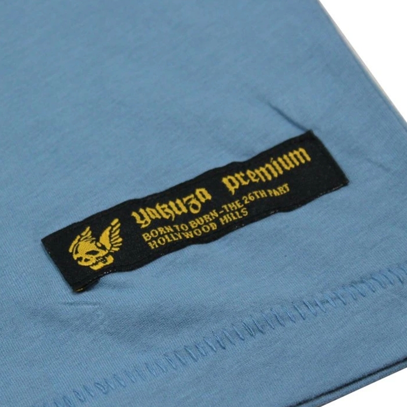 T-shirt Yakuza Premium Guardian No Mercy bleu