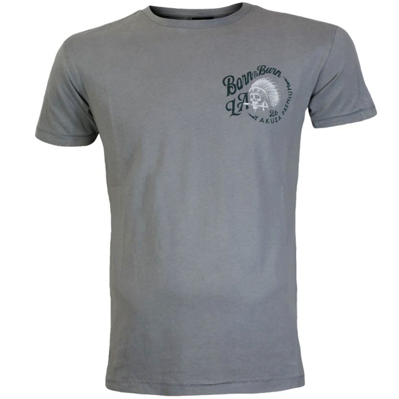 T-shirt Yakuza Premium Rude and Rough - Gris Los Angeles