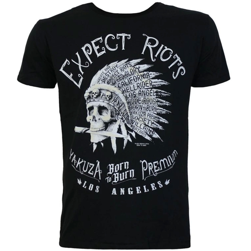 T-shirt Yakuza Premium Expect Riots - Los Angeles noir