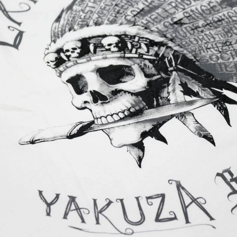 T-shirt Yakuza Premium Expect Riots - Los Angeles blanc