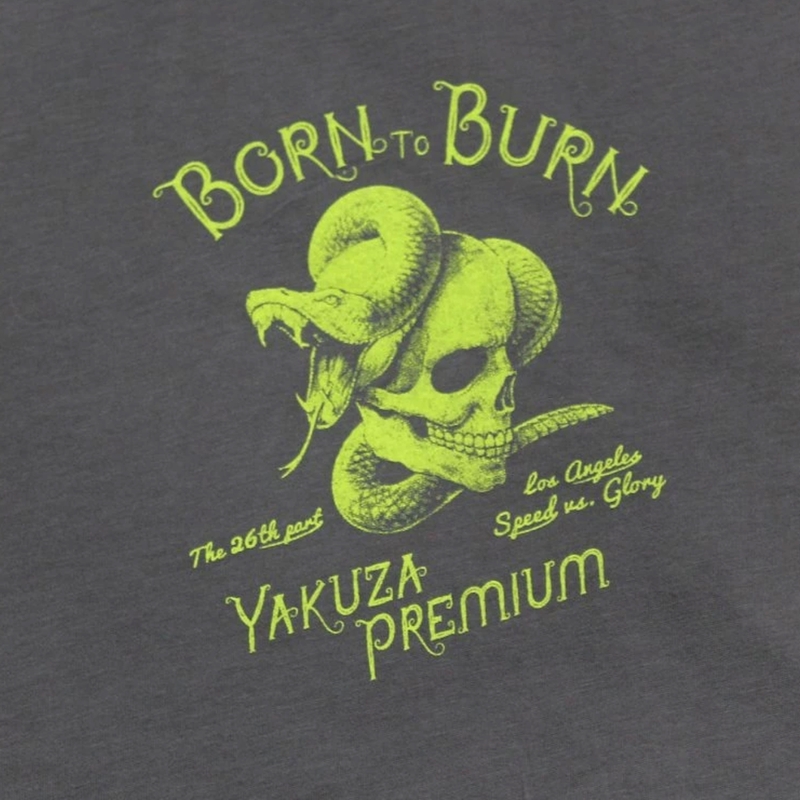 T-shirt Yakuza Premium Speed et Swashbuckler gris foncé