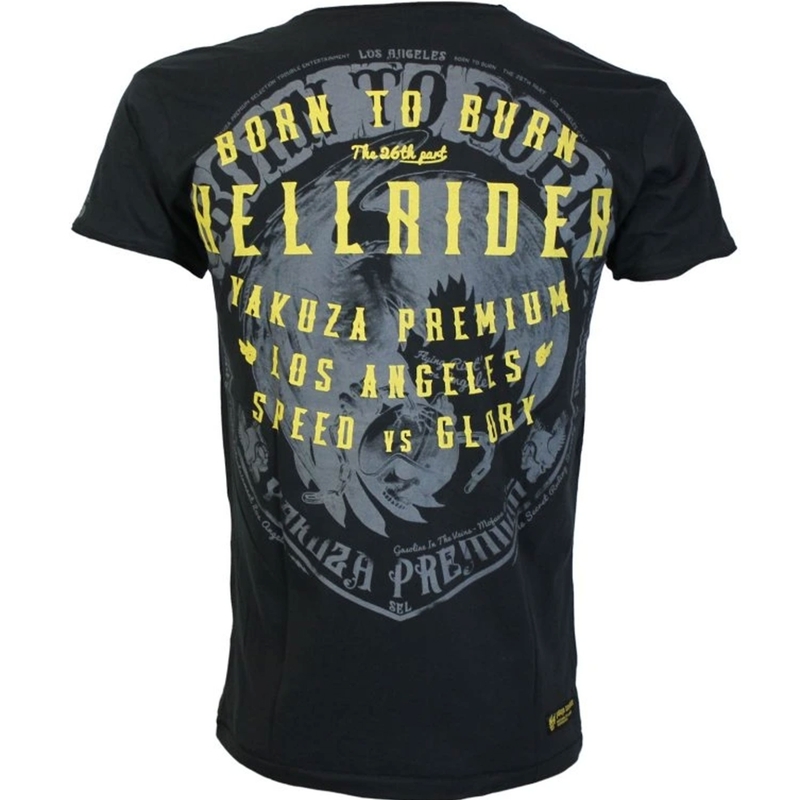 T-shirt Yakuza Premium Hellrider noir