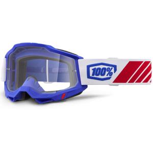 Lunettes de motocross 100% Accuri 2 Kolby avec plexiglas transparent