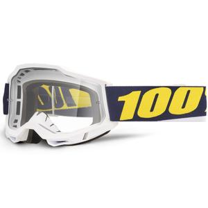 Lunettes de motocross 100% Accuri 2 Torc avec plexiglas transparent