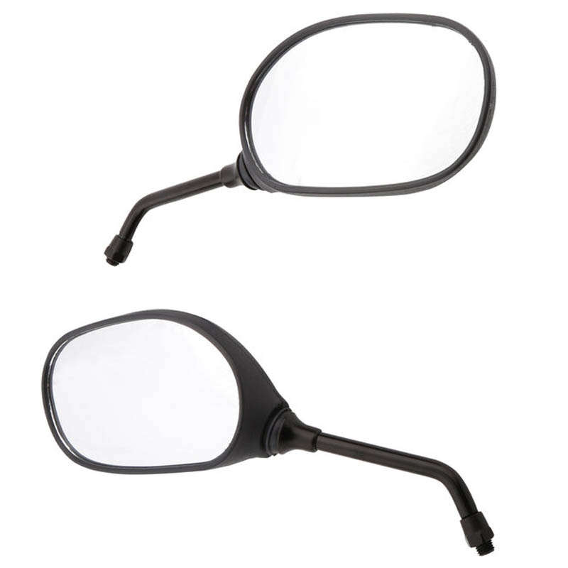Ensemble de rétroviseurs moto universels Highsider Smart noir