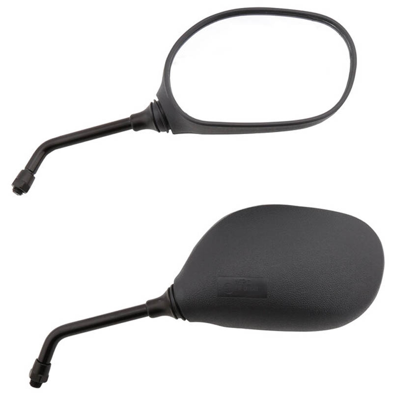 Ensemble de rétroviseurs moto universels Highsider Smart noir